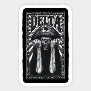 Delta 9 “ Crowley “ Sticker